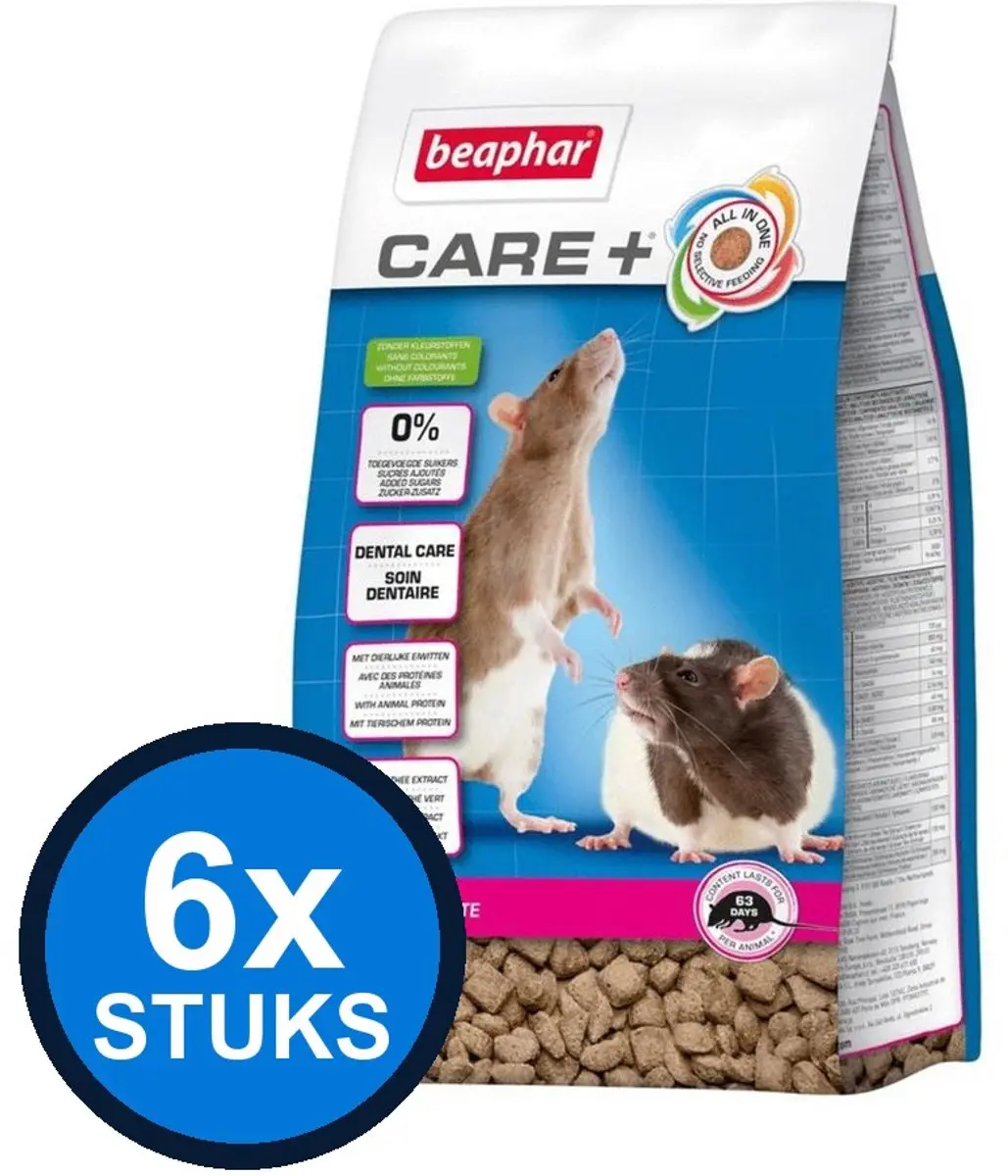 Beaphar Care+ Rat 700g Knaagdierenvoer