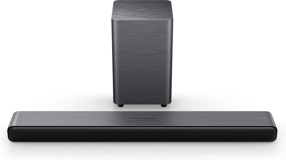 TCL S55H Soundbar 2.1 - 110W - Draadloze subwoofer - Zwart