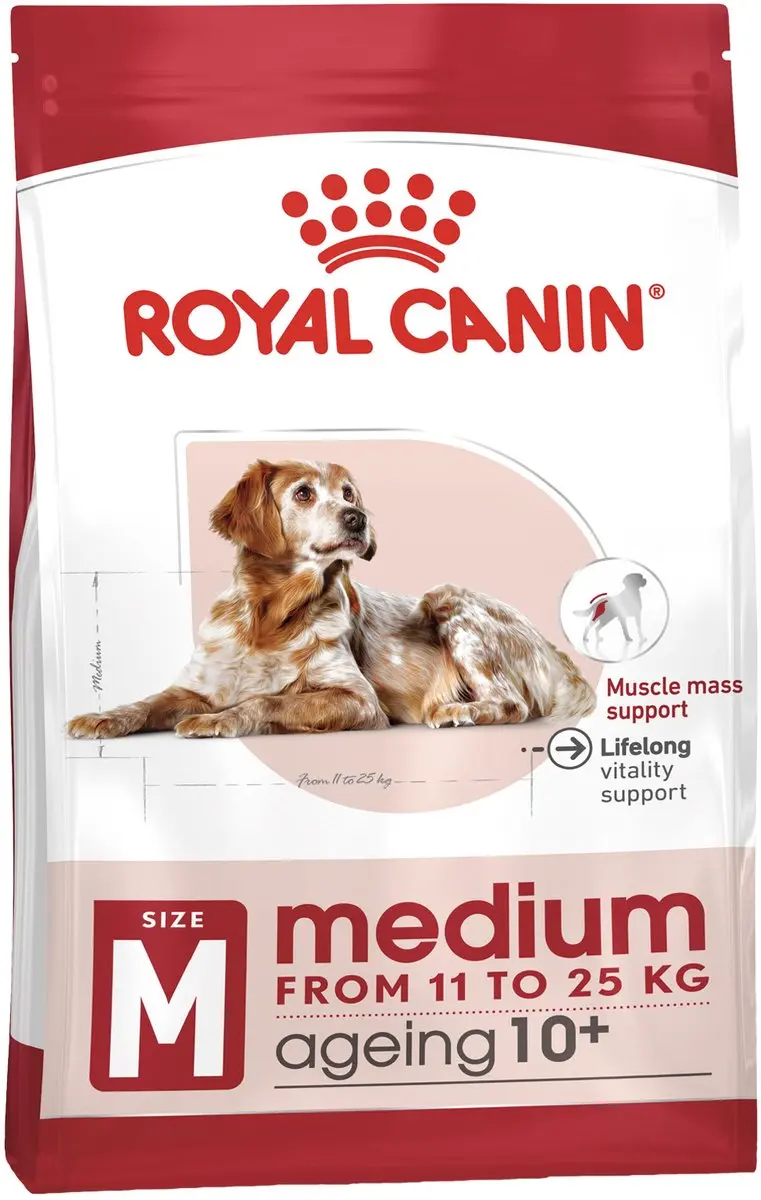 Royal Canin Medium Ageing 10+ Hondenvoer - 15 kg