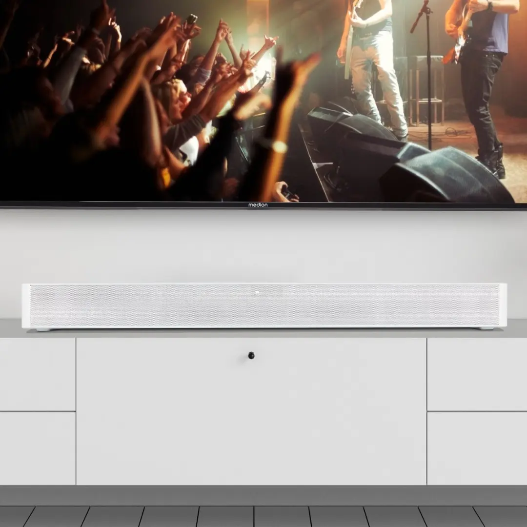 Medion P61155 2.0 Soundbar - 60W - Bluetooth - wit
