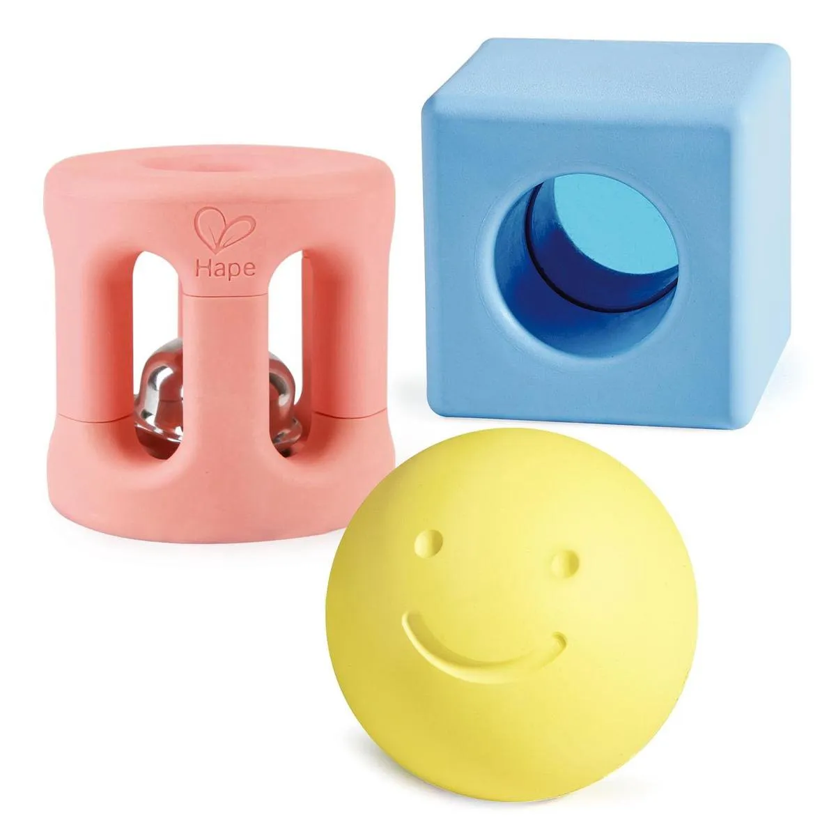 Hape Geometrische Rassel - Veelkleurig