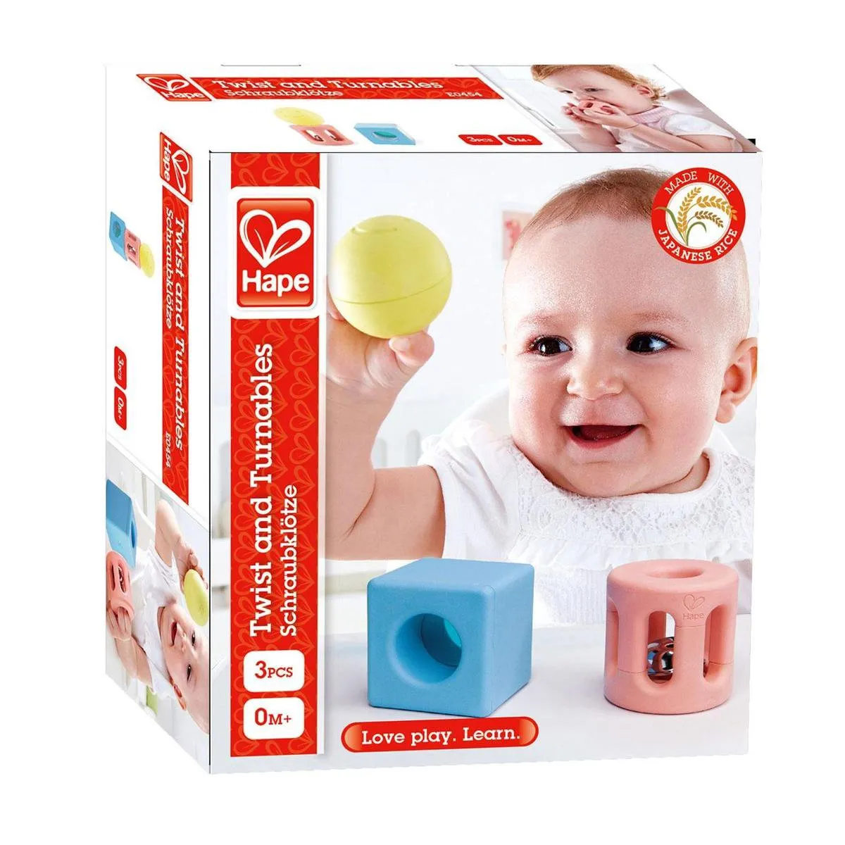 Hape Geometrische Rassel - Veelkleurig - afbeelding 6 van 6