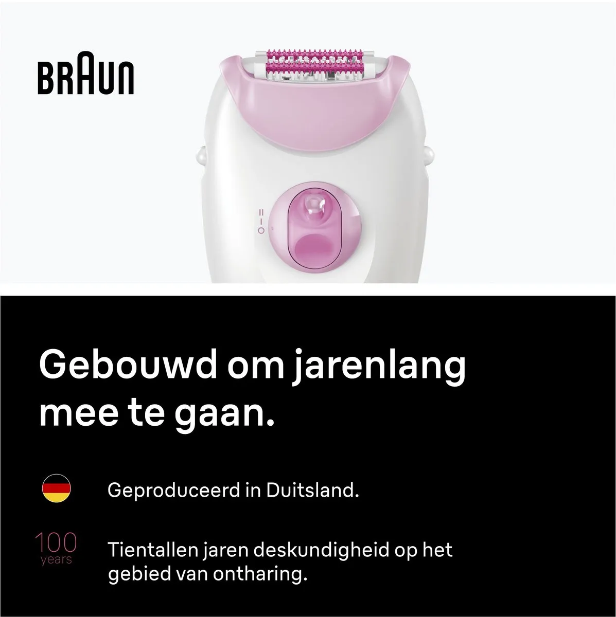 Braun Silk·épil 3 3-202 Epilator - Roze