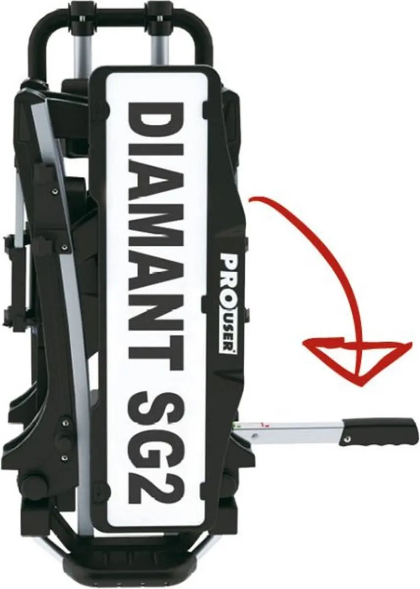 Pro-User Diamant SG2 Fietsendrager 2 Fietsen - Zwart