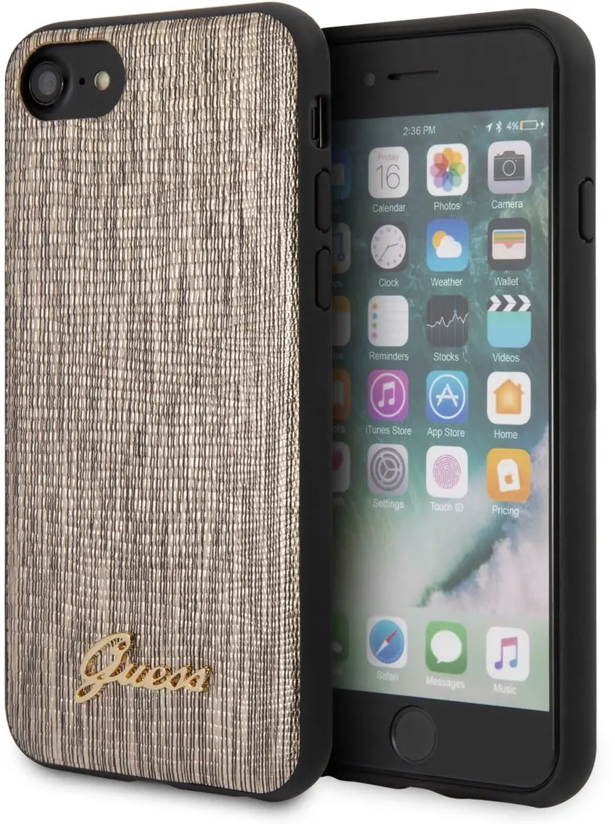 Guess iPhone Backcase Lizard Goud