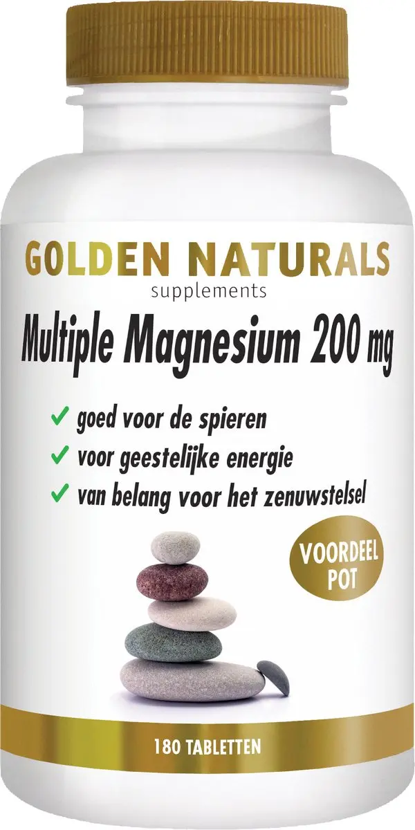 Golden Naturals Multiple Magnesium 200mg