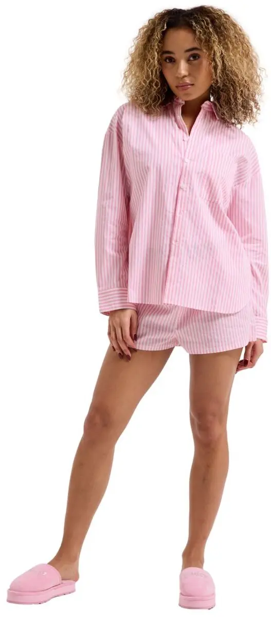 Juicy Couture Stripe Dog Crest Shirt - Maat S