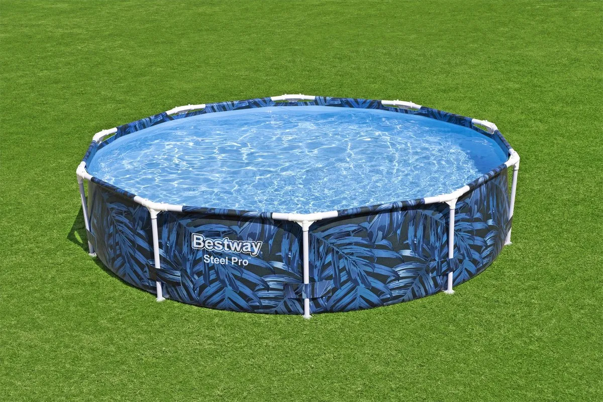 Bestway Steel Pro Tubular Pool 305x66cm - Blauw