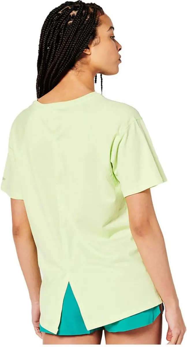 Superdry Run SS Sportshirt Vrouwen M - Geel