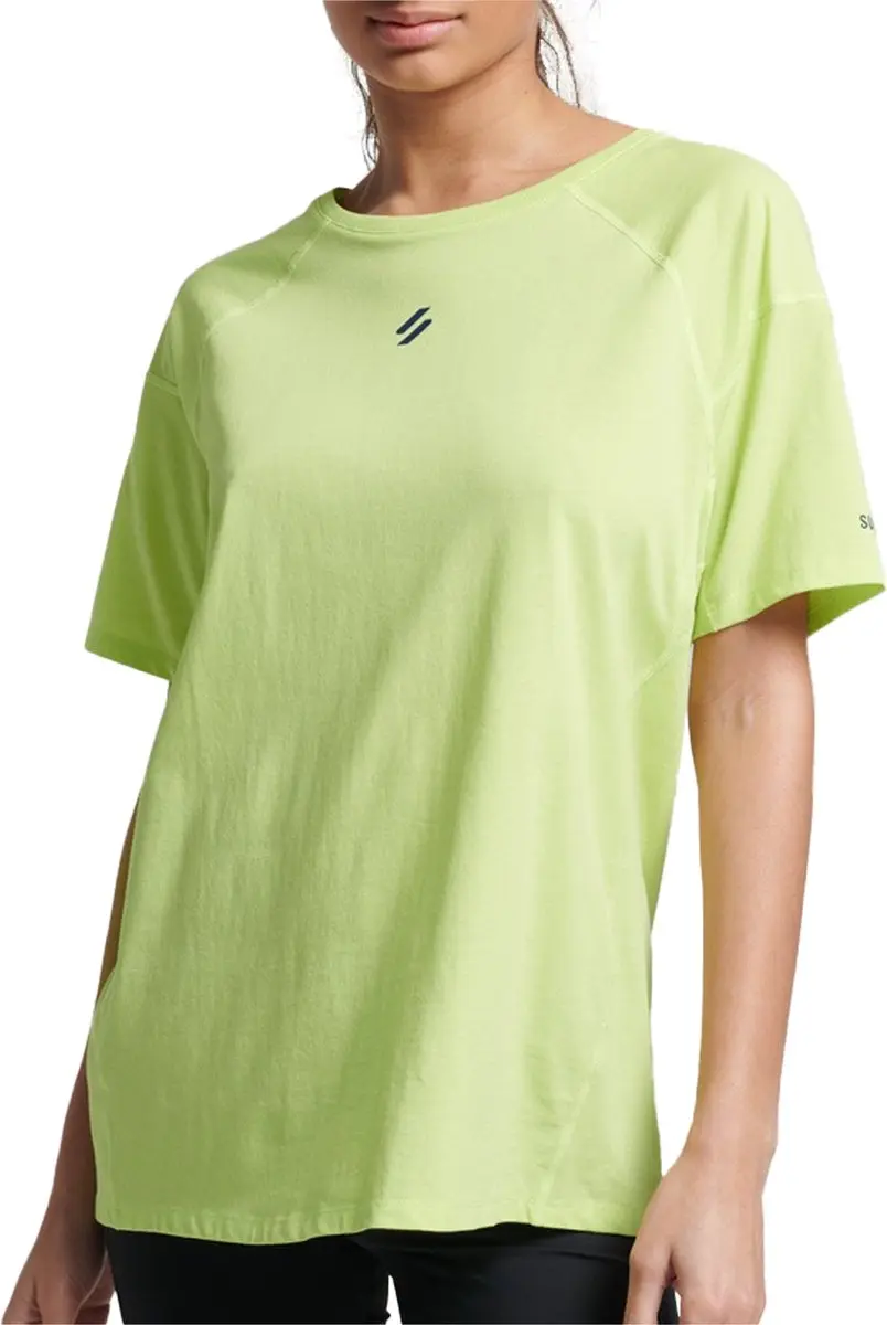 Superdry Run SS Sportshirt Vrouwen M