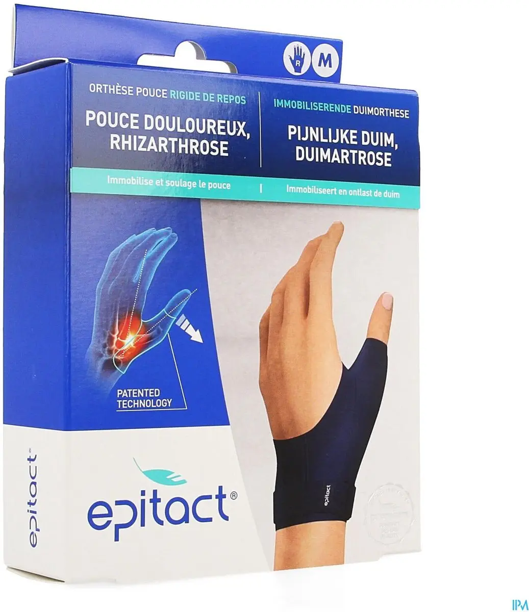 Epitact Immobiliserende Duimorthese M - Blauw