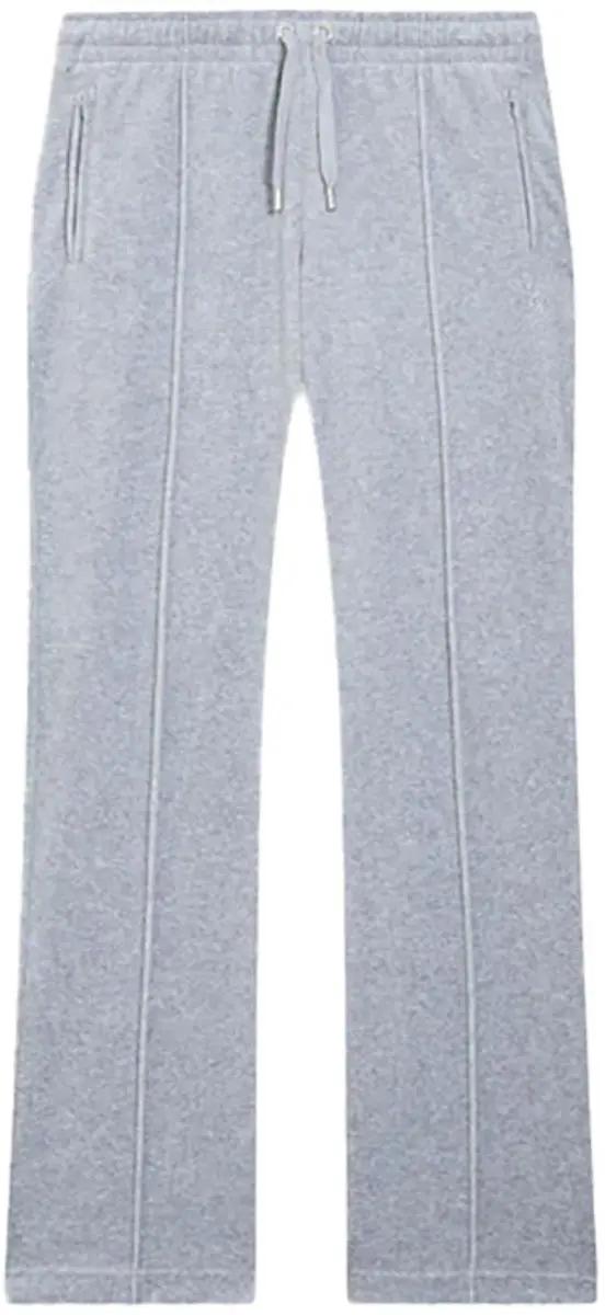 Juicy Couture Tina Velour Track Pant - GRIJS - XL
