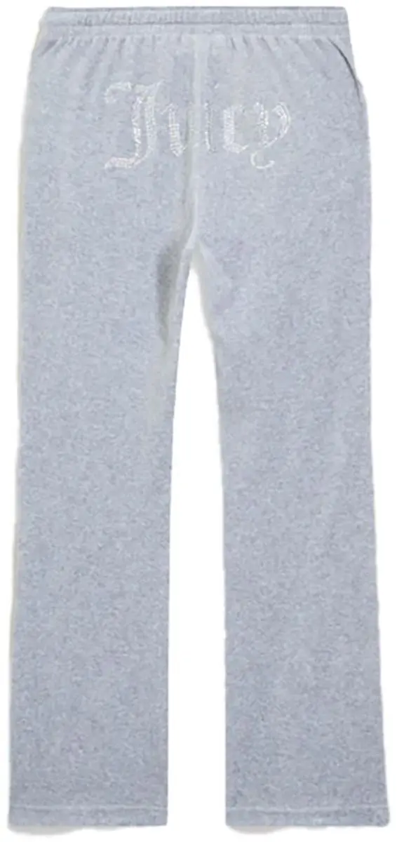 Juicy Couture Tina Velour Track Pant - GRIJS - XL