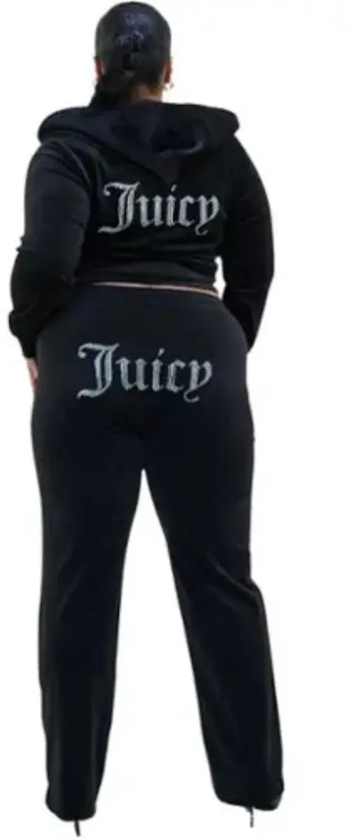 Juicy Couture Christine Classic Velour Trainingsbroek - Zwart M