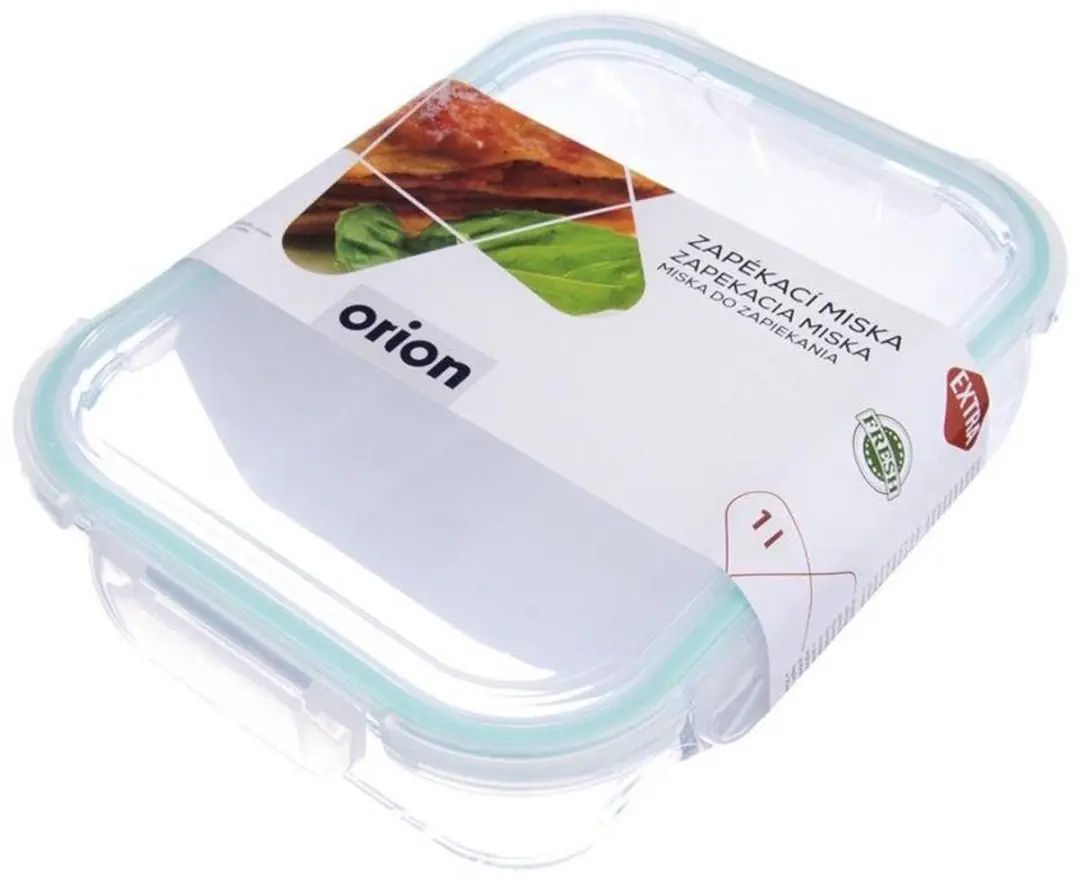 Orion Glazen Voedselcontainer 1L - Borosilicaatglas