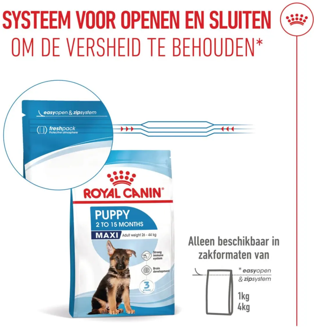 Royal Canin Maxi Puppy Hondenvoer - 2x4kg