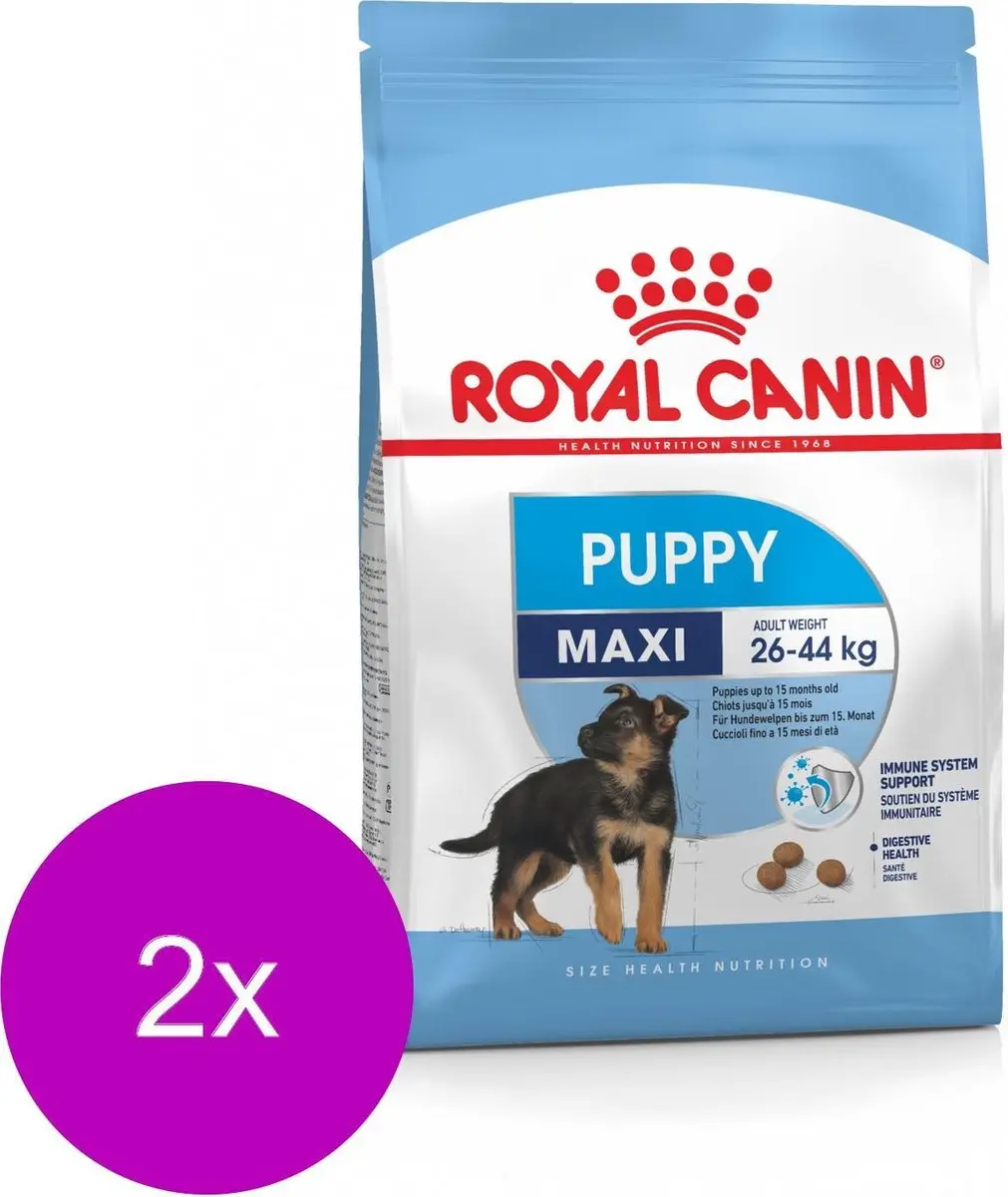 Royal Canin Maxi Puppy Hondenvoer - 2x4kg