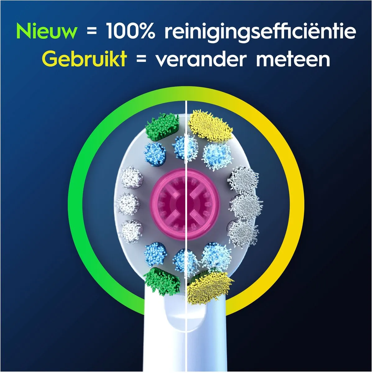 Oral-B Pro 3D White Opzetborstels 10 Stuks