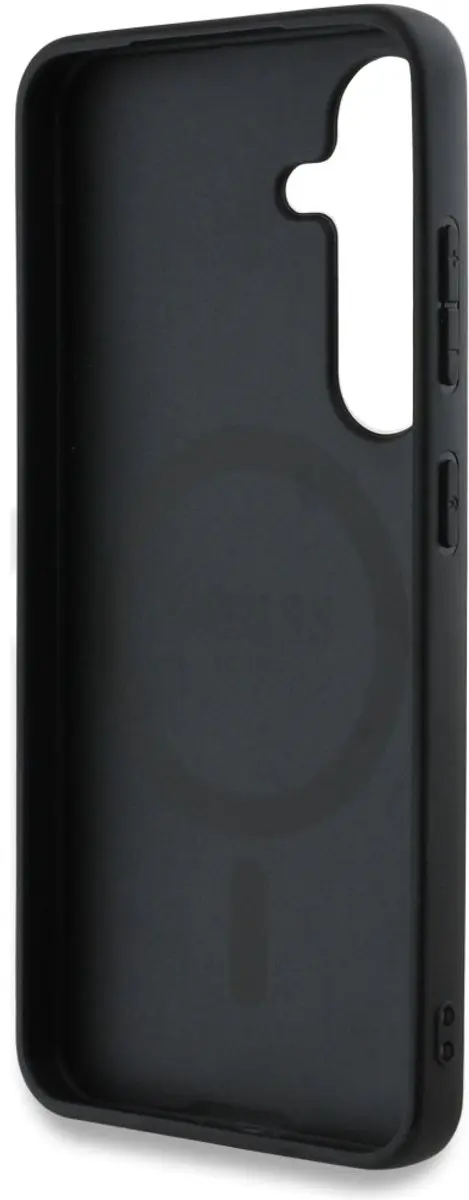 GUESS 4G Ring Classic Logo Hoesje S25 Plus - Bruin - MagSafe