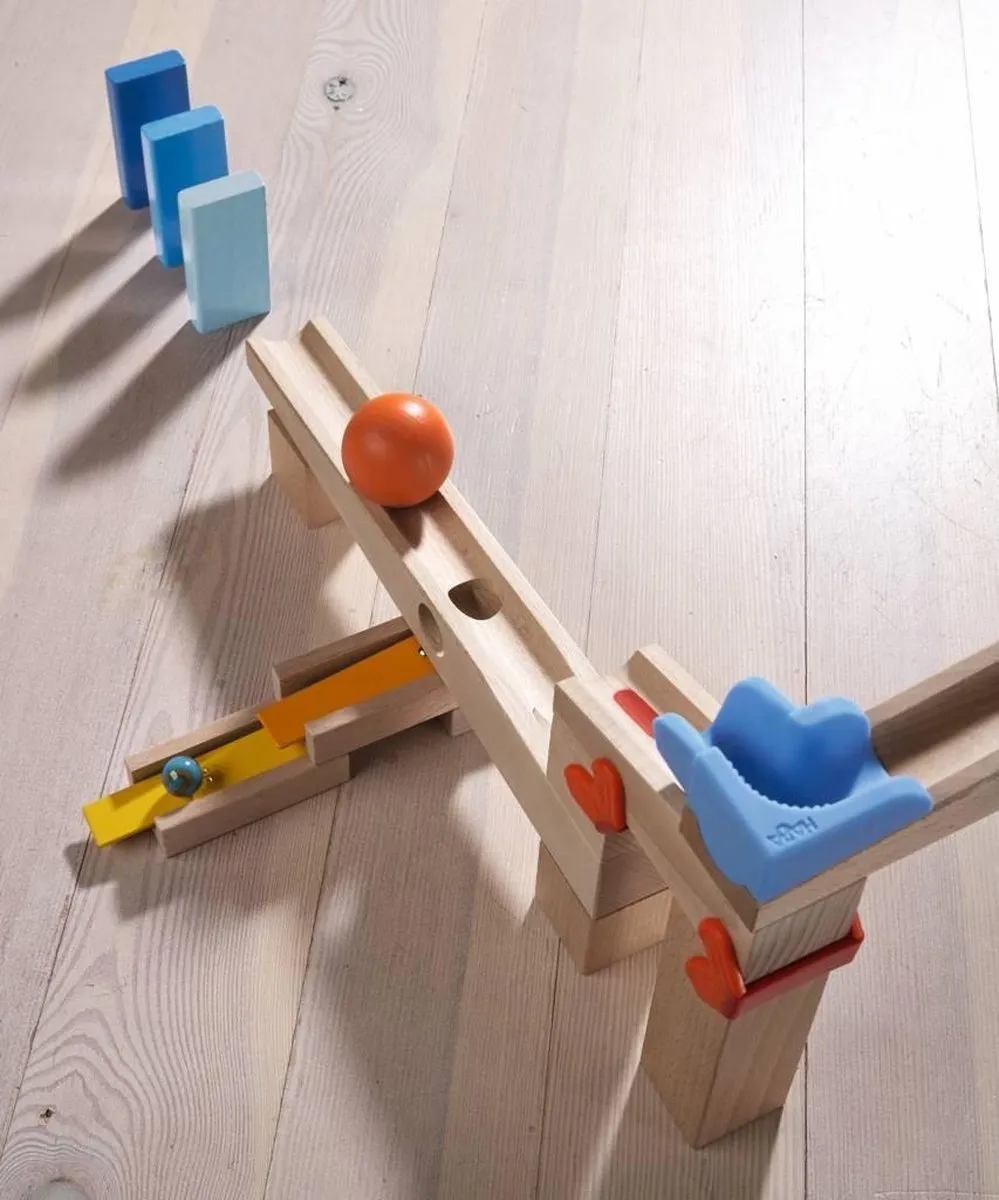 Haba Knikkerbaan Basisset - 36 Stuks Multi Color