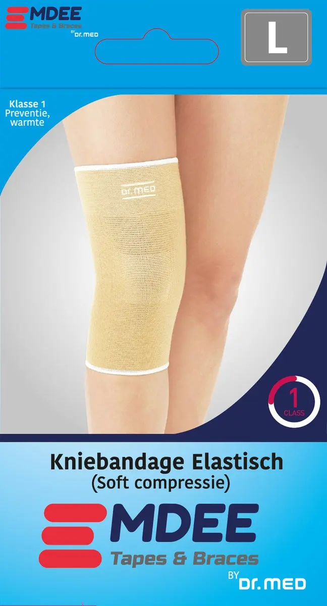 Emdee Kniebandage Soft Compressie L