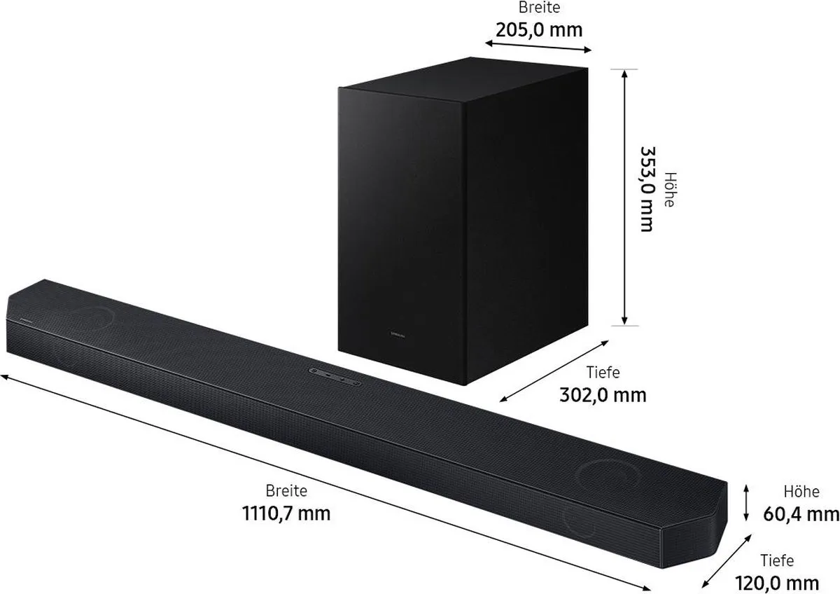 Samsung HW-Q710GC Soundbar 3.1.2 - 320W - Zwart