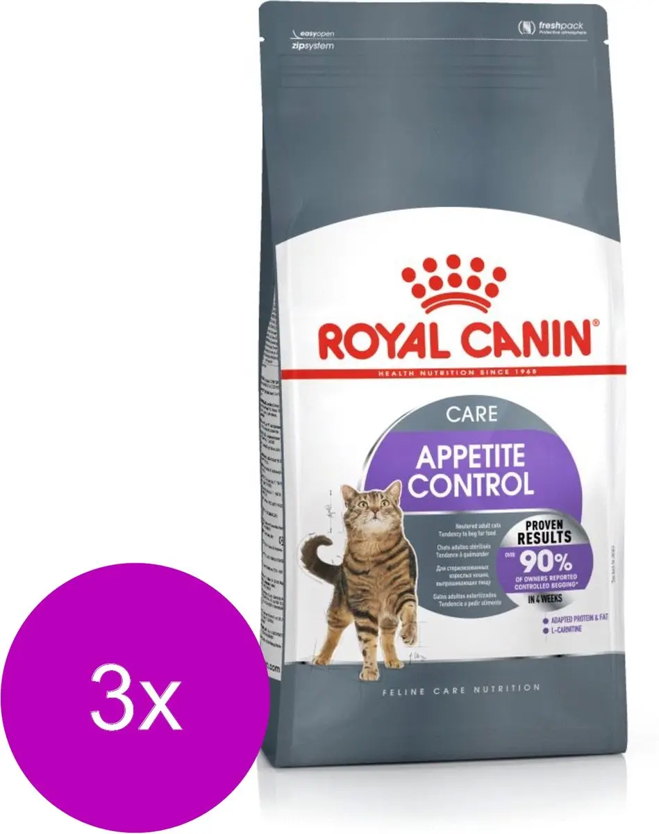 Royal Canin Appetite Control Care Kattenvoer - 6 kg (3x2kg)
