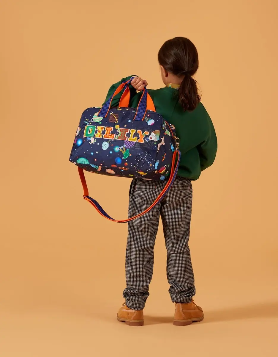 Oilily Aloha Sporttas - 14.5L - Blauw