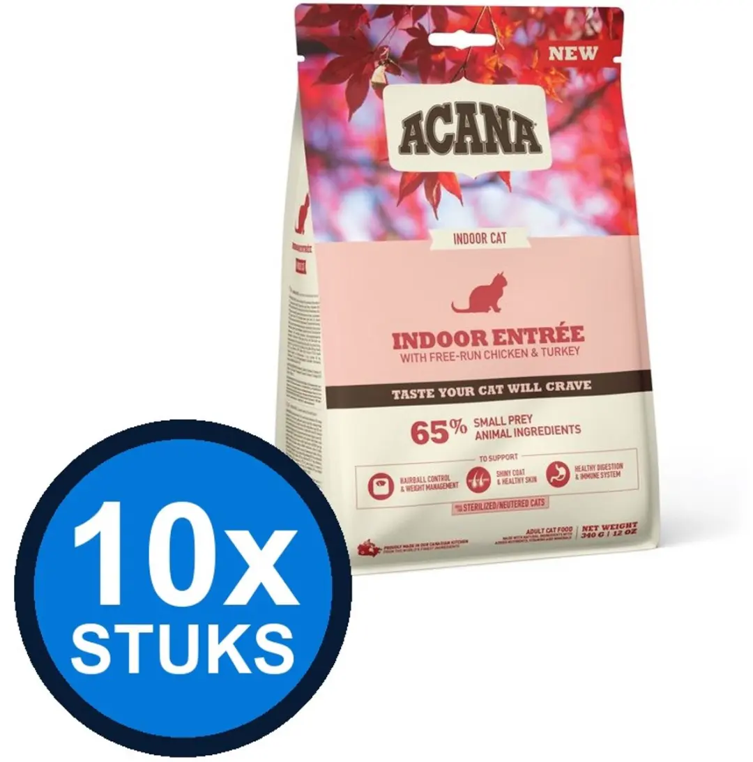 Acana Cat Indoor Entrée Chicken & Herring 340g