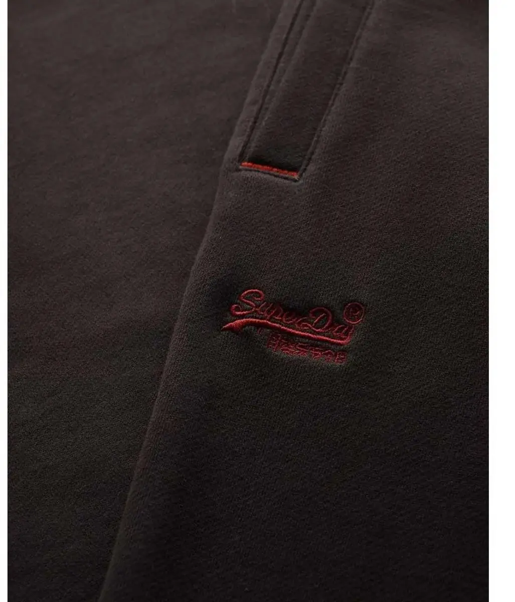 Superdry Essential Logo Half Brushed Trainingsbroek M - Grijs