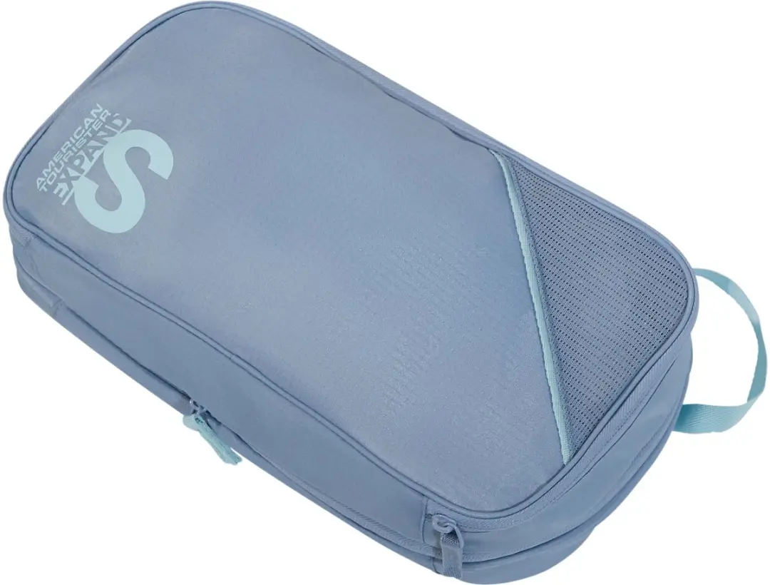 American Tourister Packing Cube Set S/M/L - 3 Stuks Stone Blue - afbeelding 6 van 6