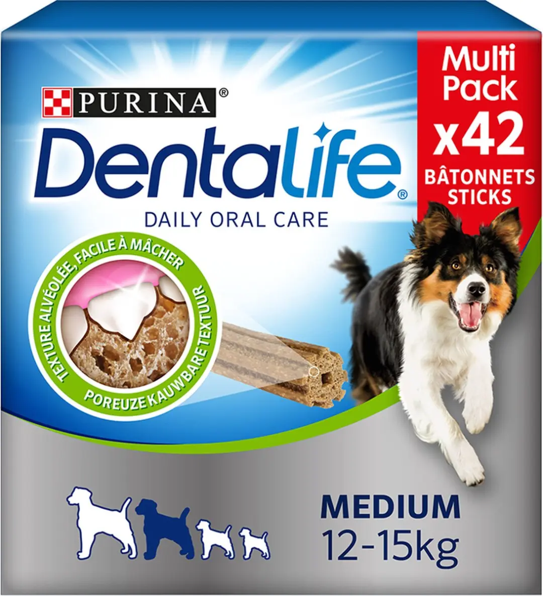 Purina Dentalife Medium MEGA PACK - 42 Sticks