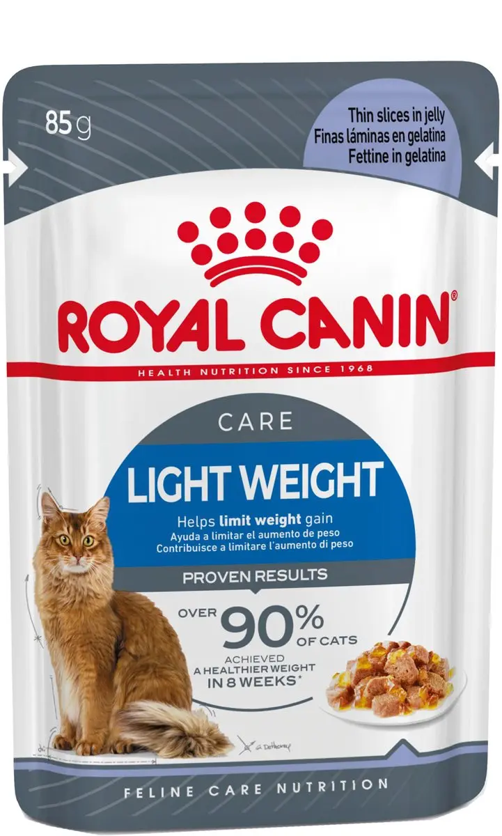 Royal Canin Kattenvoer Nat Light Weight Care Jelly - 12x85g