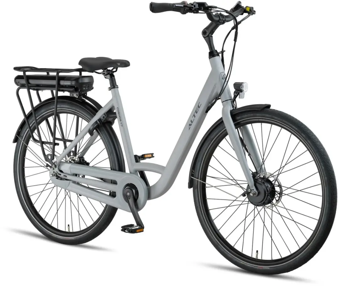 Altec Cosmos Elektrische Stadsfiets 28 inch - 7 Versnellingen - Grijs