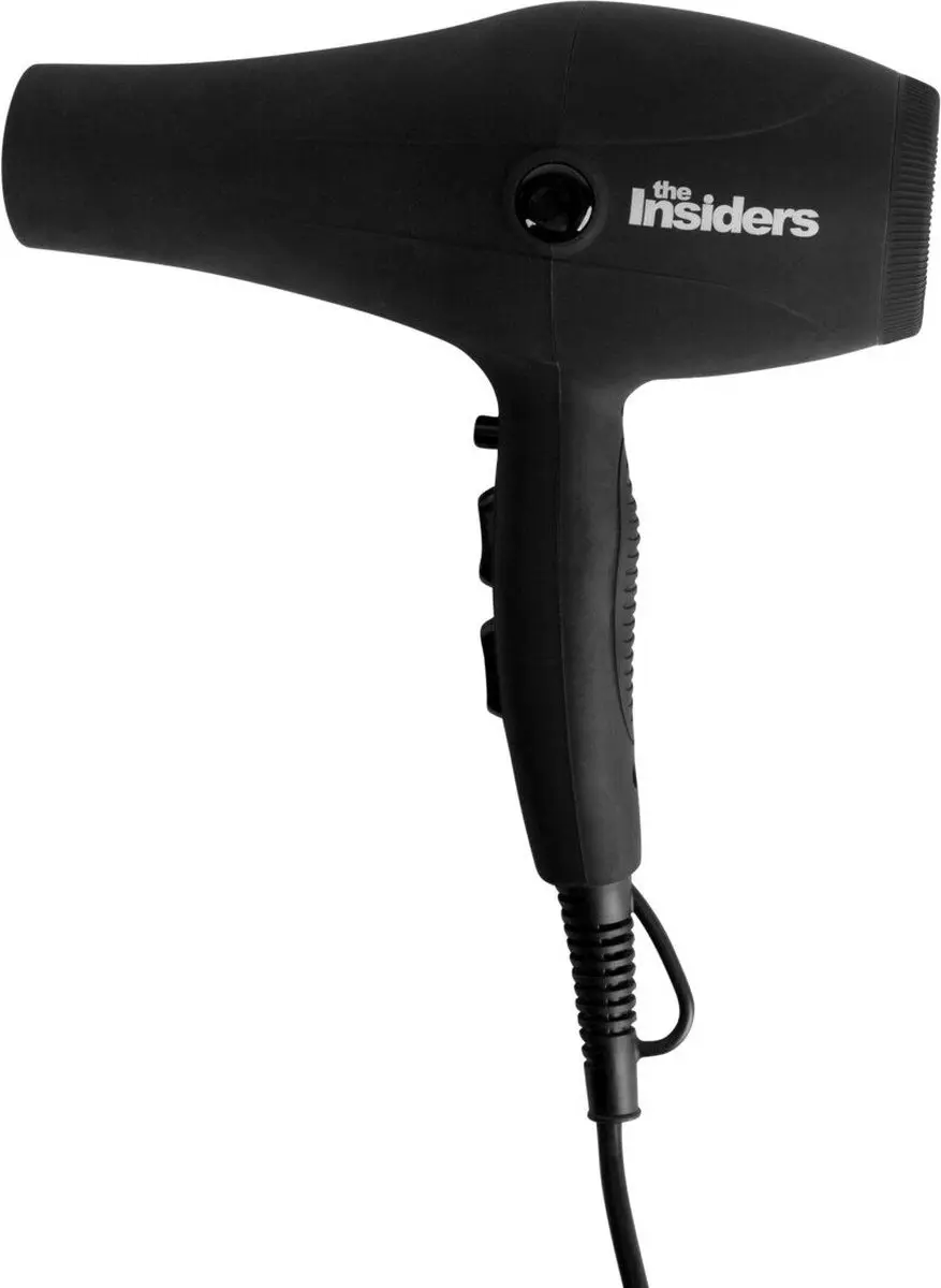 The Insiders IT004 Ionic Haardroger - Zwart