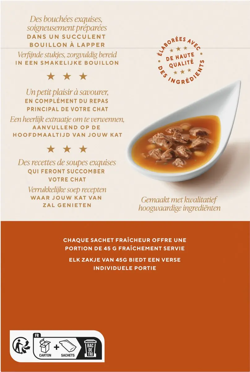 Gourmet Nat Soup Royale Rund - 24 Zakjes (4x6x45g)