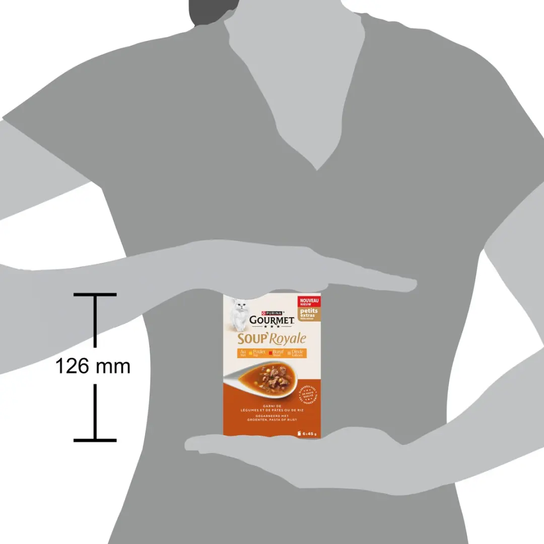 Gourmet Nat Soup Royale Rund - 24 Zakjes (4x6x45g)