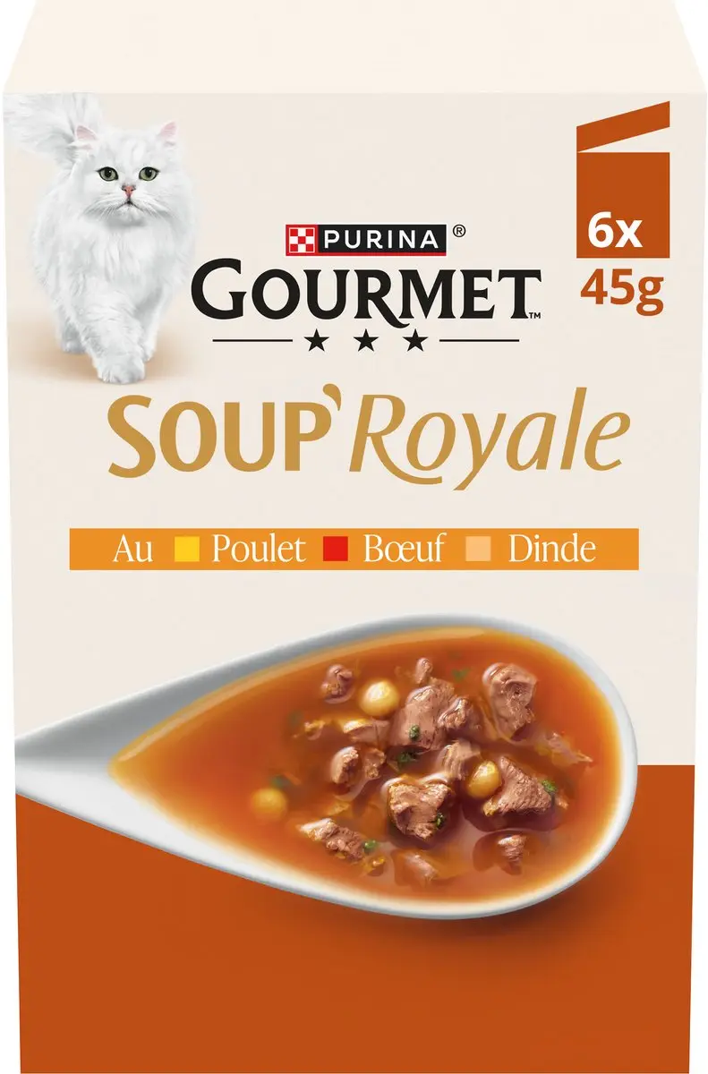 Gourmet Nat Soup Royale Rund - 24 Zakjes (4x6x45g)