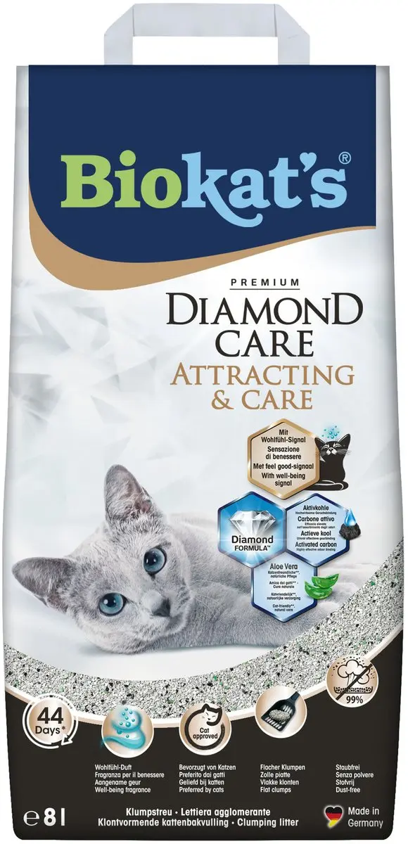 Biokat's Diamond Care Kattenbakvulling 8L