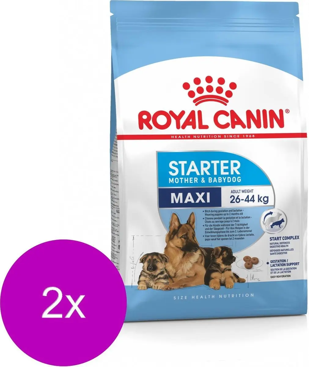 Royal Canin Maxi Starter Mother & Babydog Hondenvoer - 2x15kg