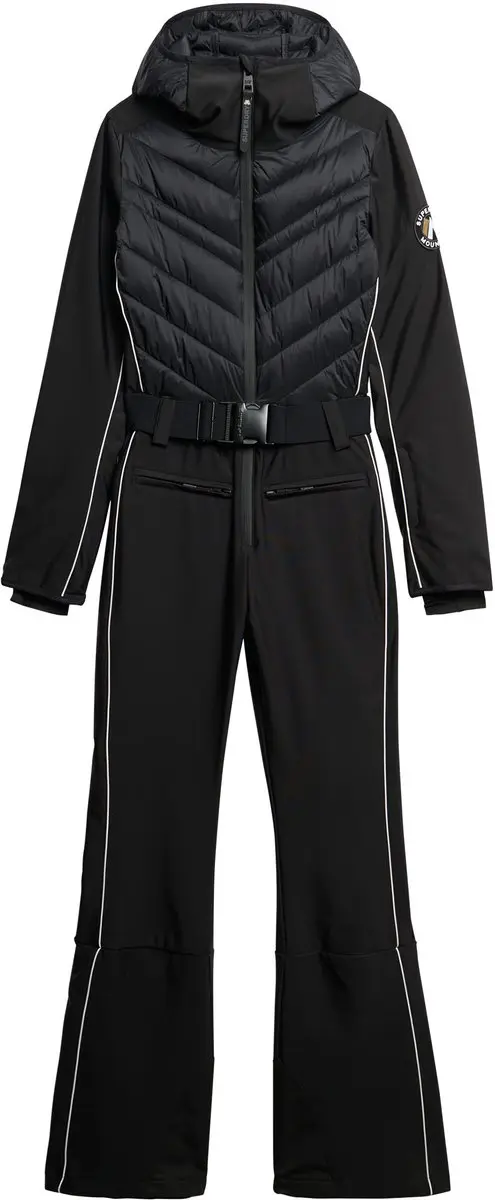 Superdry Luxe Skipak Dames - 10.000 g - Maat 8 - Zwart