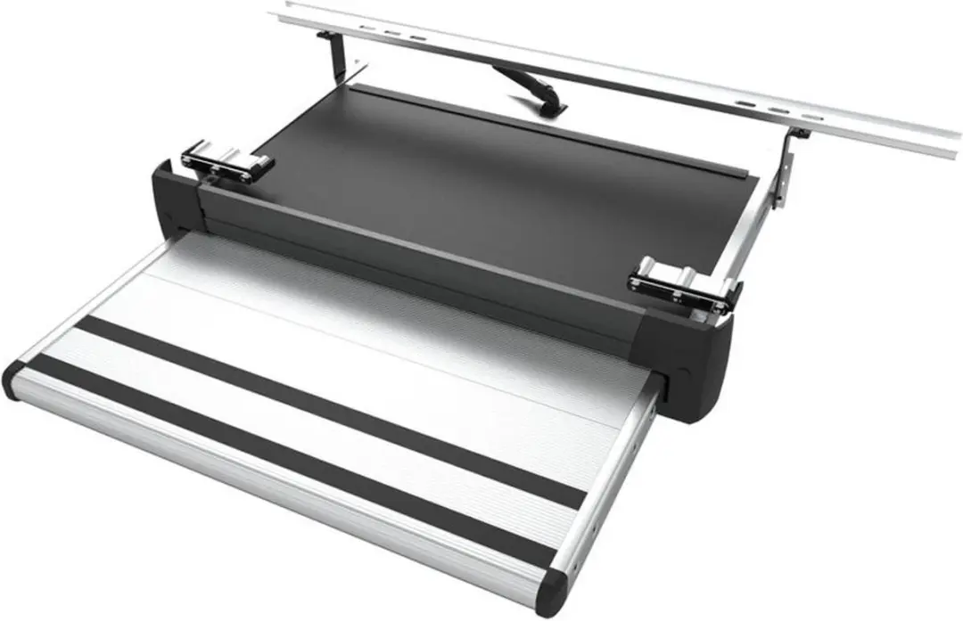 Thule Slide-Out Step G2 550 Crafter 2017 12V - 1 Fiets - Zilver/Zwart