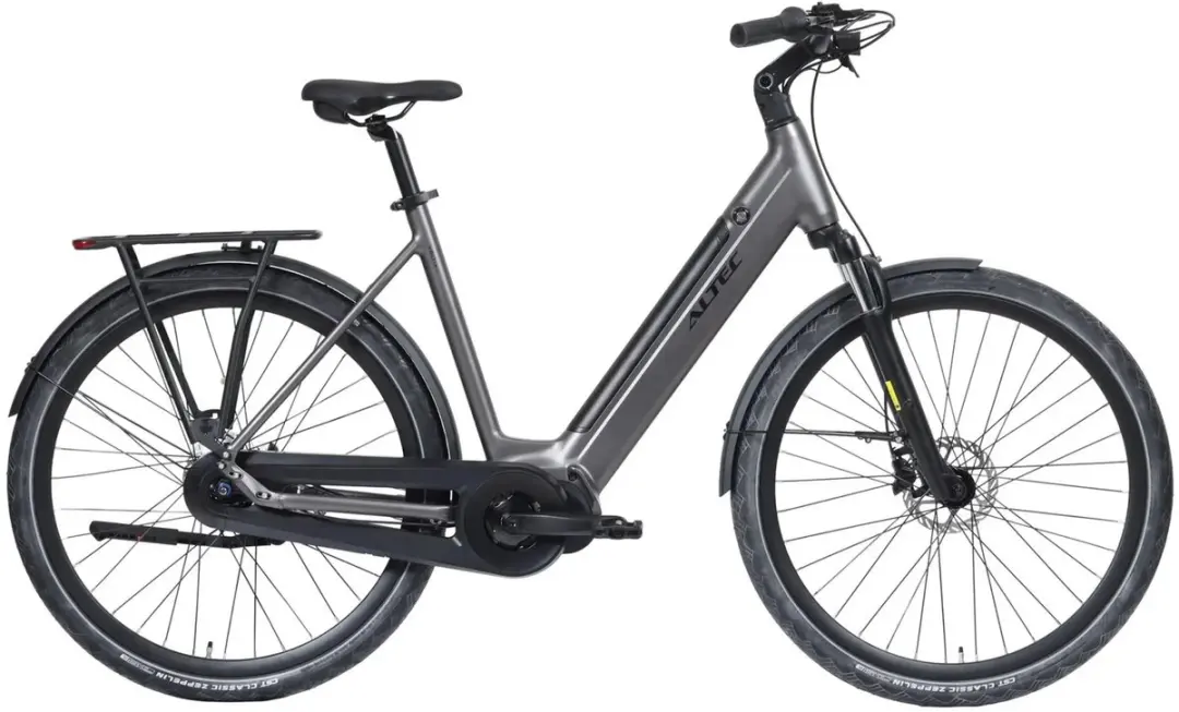 Altec Voltix Elektrische Stadsfiets 7 Versnellingen - 28" - Grijs