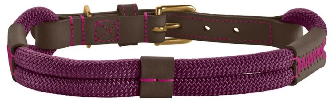 Hunter Halsband Malia Blackberry & Donkerbruin 55cm