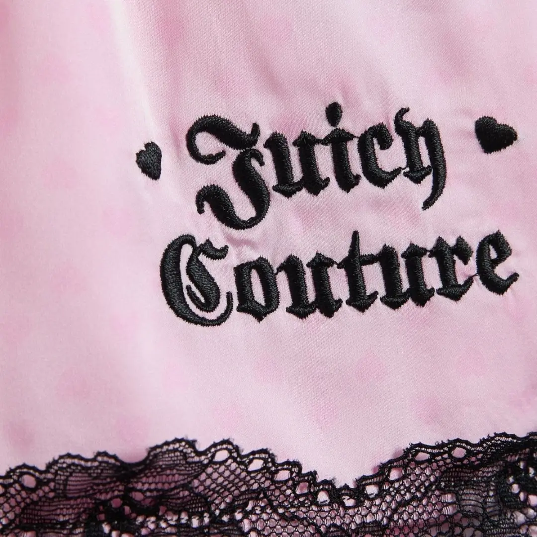 Juicy Couture Lace Trime Vest & Short Set - Maat M