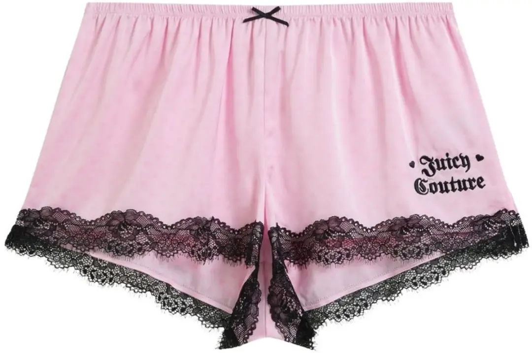 Juicy Couture Lace Trime Vest & Short Set - Maat M