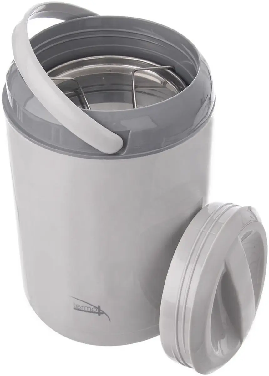 Orion Thermische Menažka 4 Niveaus - 3200ml - Roestvrij staal Grijs