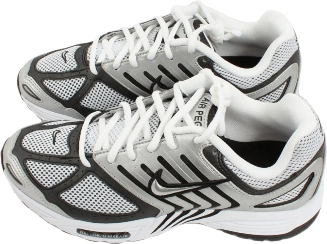 Nike Sneakers 40 Wit/Zilver/Zwart