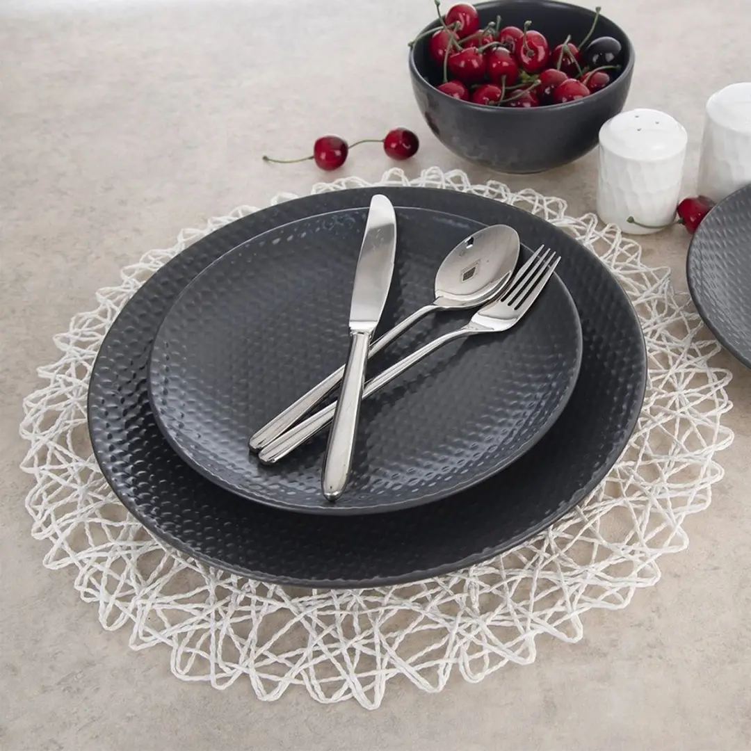 Orion Papieren Tafelmat Rond 35cm - Wit