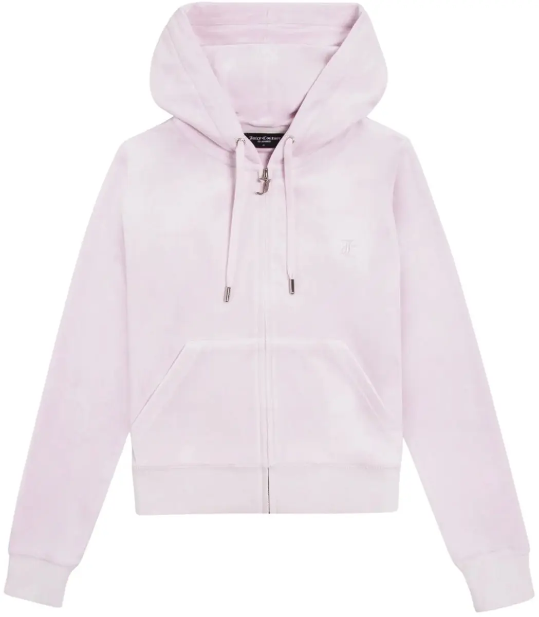 Juicy Couture Robertson Hoodie - Maat XL - Lichtroze